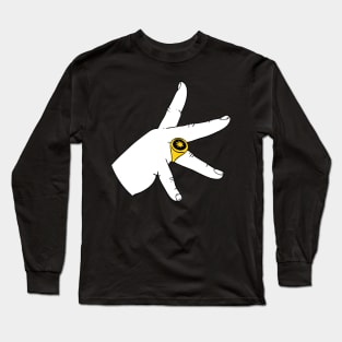 The hand of 108.9 Long Sleeve T-Shirt